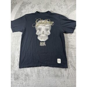 Vintage Ecko Unltd 7 Deadly Sins Gluttony Logo T-Shirt Men's XL Y2K